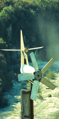 Catavento avião no mirante do Parque das cascatas, junto a trilha do sol, serra gaúcha, lajeado grande - Rio grande do sul
